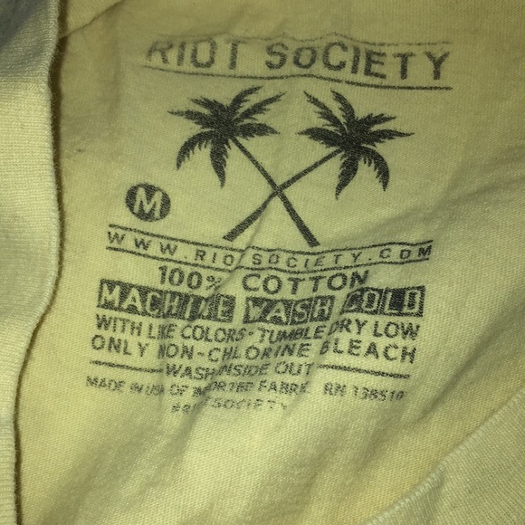 Pastel yellow oversized tee✨ - Picture 3 of 4